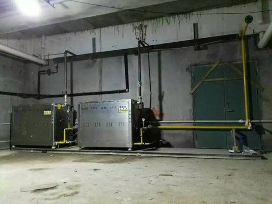 翅片式冷凝模塊蒸汽機(jī)組
